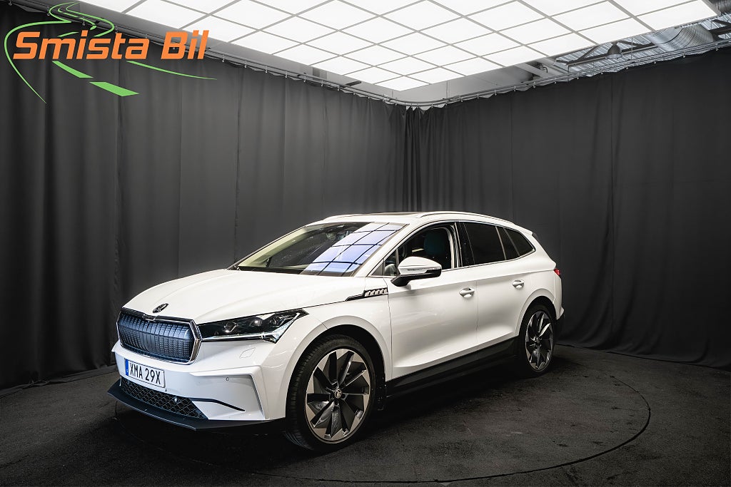 Skoda Enyaq iV 80 PANORAMA LÄDER DRAG 360° HUD 21'' ELSTOL MINNE MOMS 