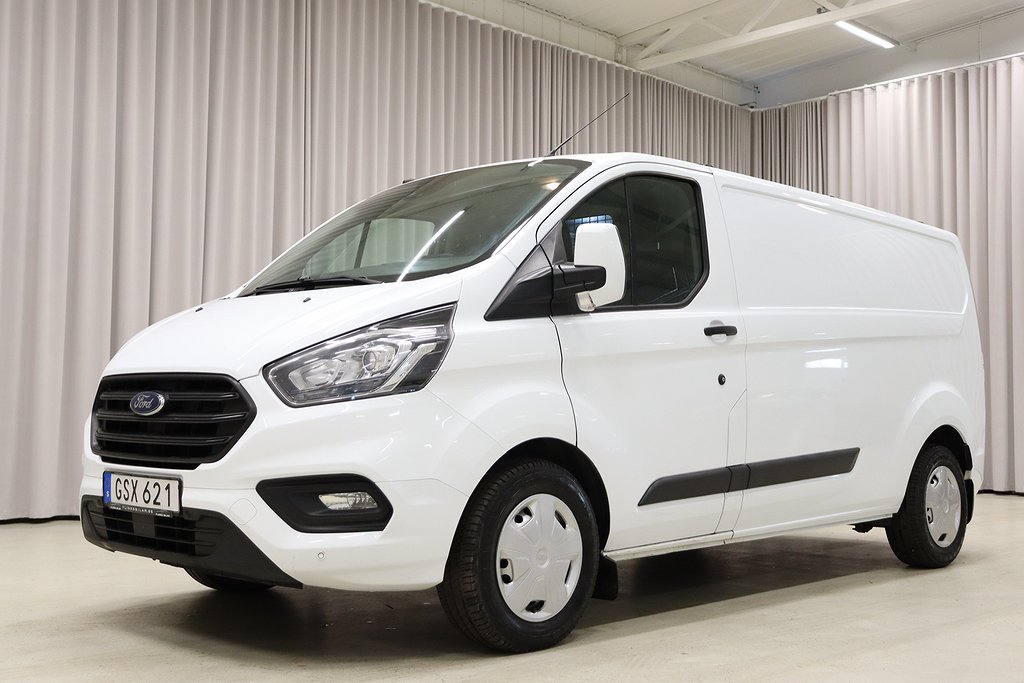 Ford Transit Custom L2 Automat Drag Värmare Backkamera Moms