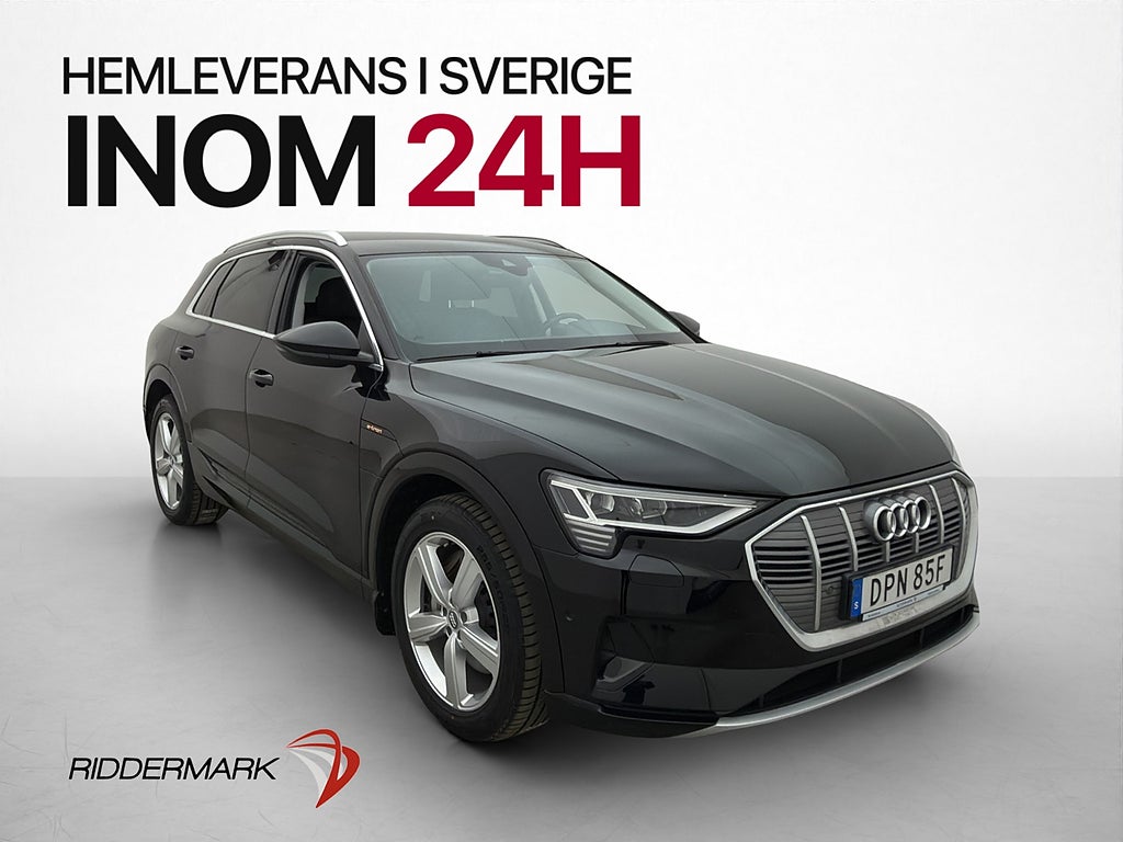Audi E-Tron 50 Quattro Cockpit Värmare Kamera Adaptiv Skinn