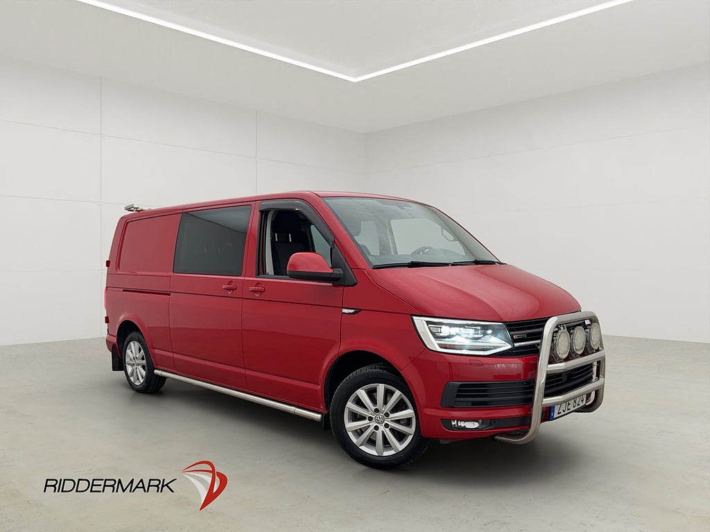 Volkswagen Transporter Kombi L2 4M Ny-Kamrem Värm Drag Moms