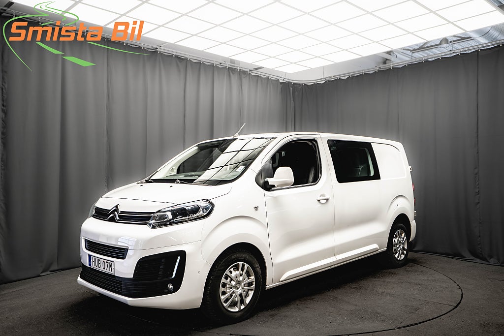 Citroën Jumpy Van 6-sits Crew Cab D-VÄRMARE KAMERA 177hk
