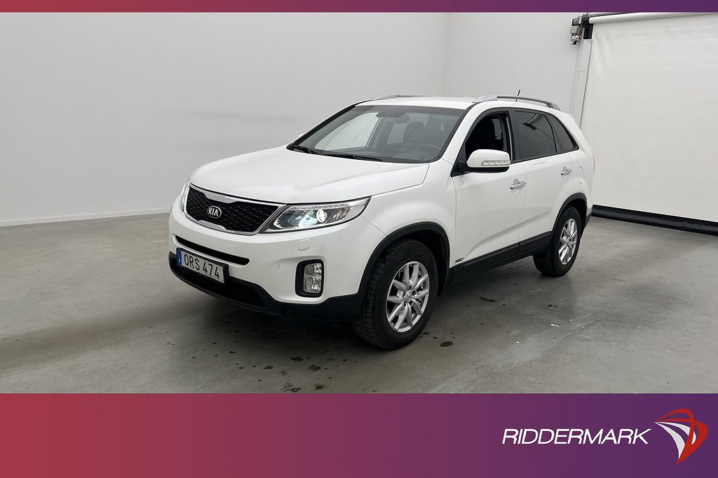 Kia Sorento 4WD 197hk Business Kamera Navi Skinn Elstolar