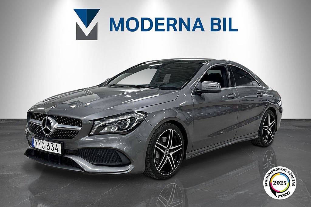Mercedes-Benz CLA 220 d 4MATIC 177hk AMG Line Pano Drag B-kam Navi