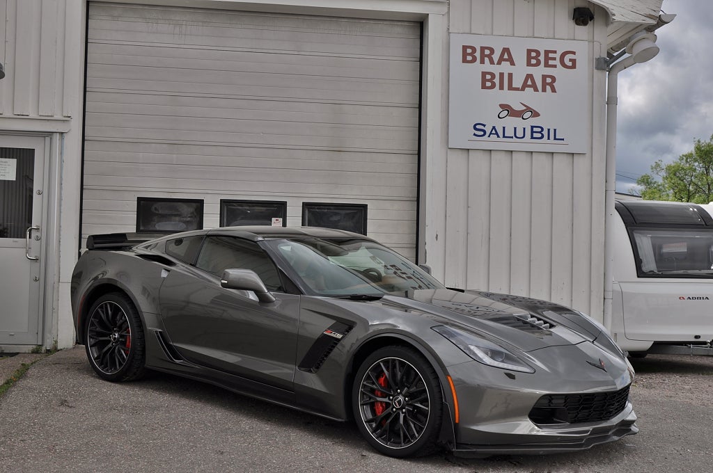 Chevrolet Corvette C7 Z06 659HK Z07 Paket Kolfiber HUD Bose Svensksåld
