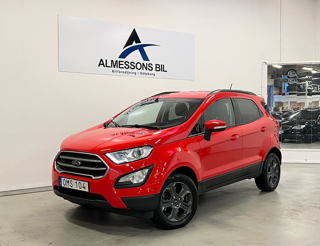 Ford Ecosport 1.0 EcoBoost Trend Plus, Låg skatt. Carplay.