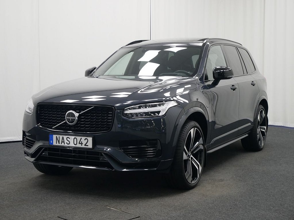 Volvo XC90 Recharge T8 R-Des Pro Edt 7-säten (Dragkrok, B&W, 360-kamera)