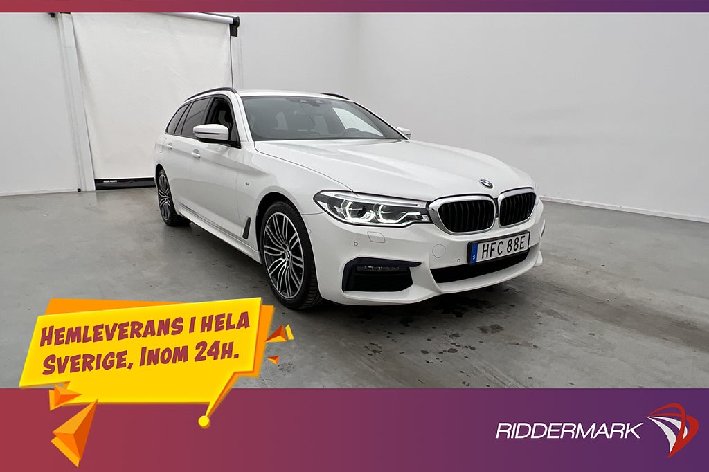 BMW 520 D xDrive M Sport D-Värm Navi Cockpit 360° HUD Drag