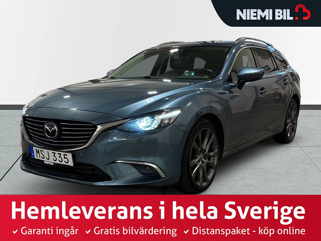 Mazda 6 Wagon 2.2 SKYACTIV-D AWD Drag Kamera Psens Bose S&V