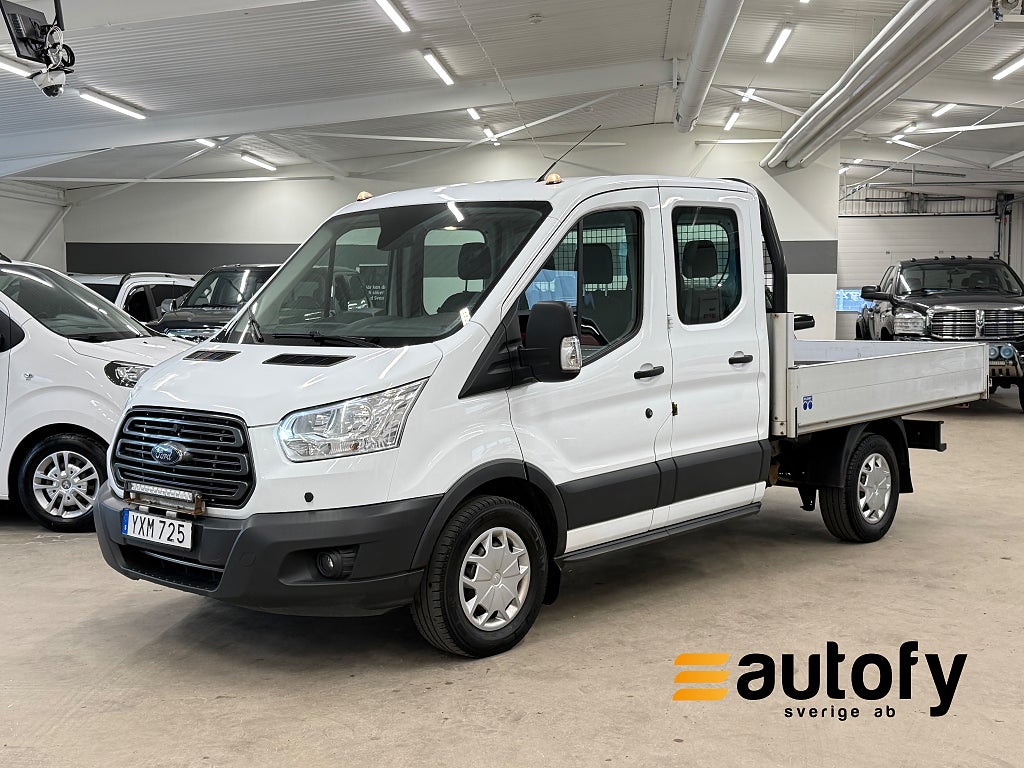 Ford transit 350 Chassi Dubbelhytt 2.0 TDCi AWD 170HK 6-SITS