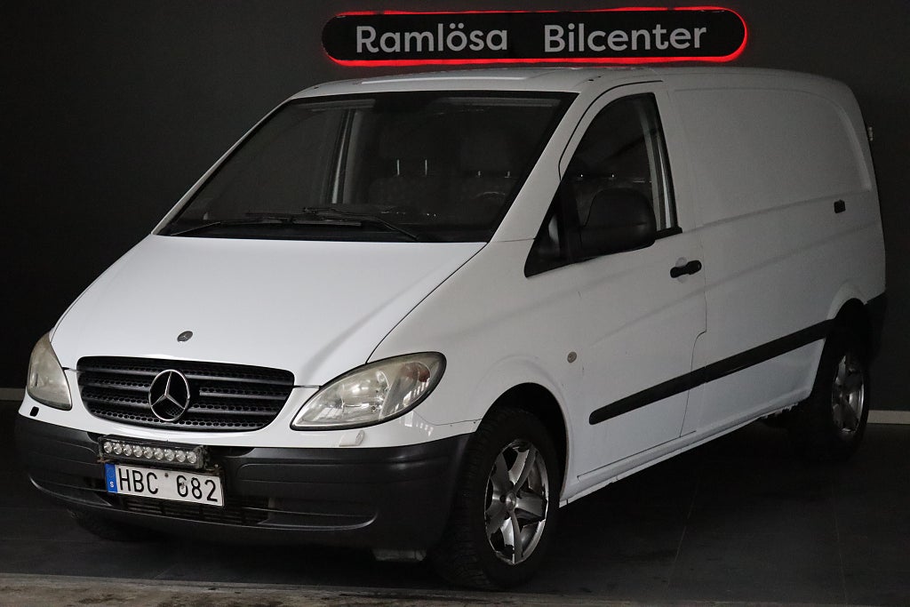 Mercedes-Benz Vito 111 CDI 116hk/Dragkrok/6MÅN GARANTI/ ny besiktigad
