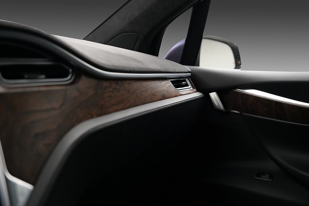 Tesla Model X 100D|FSD|AWD|Dragkrok|6-sits|Backkamera|Folierad