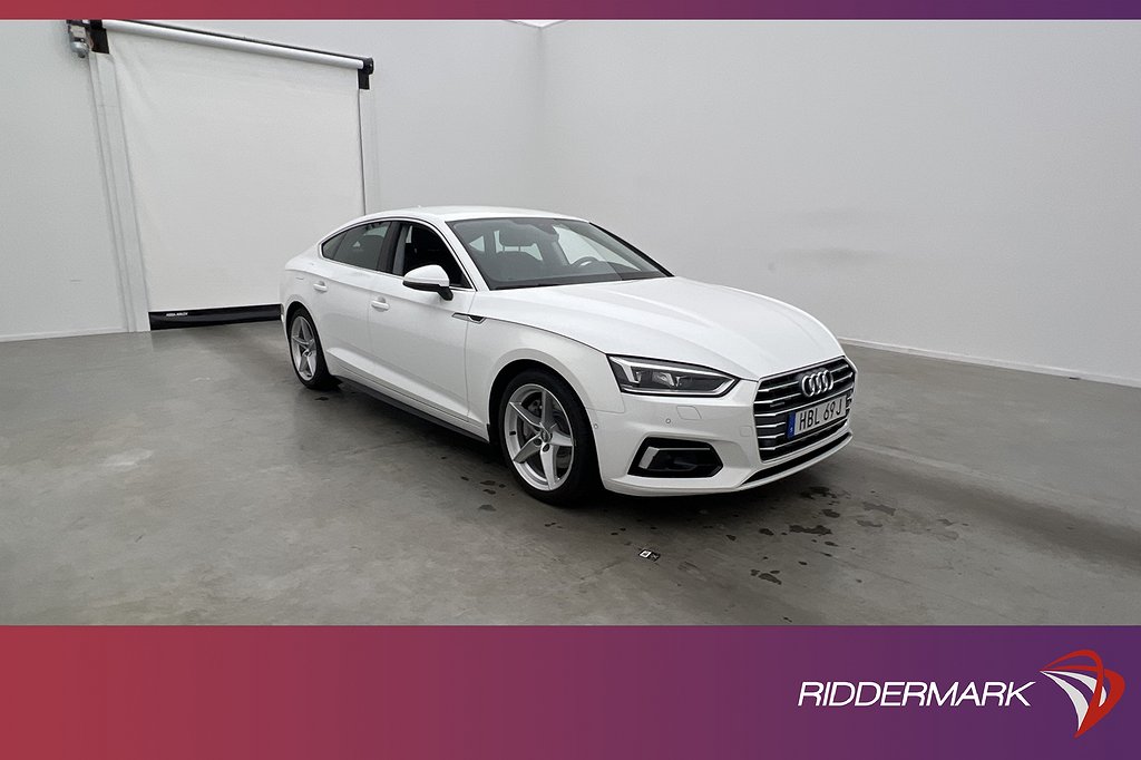 Audi A5 Sportback 45 TFSI Q 245hk Proline Cockpit Navi Skinn