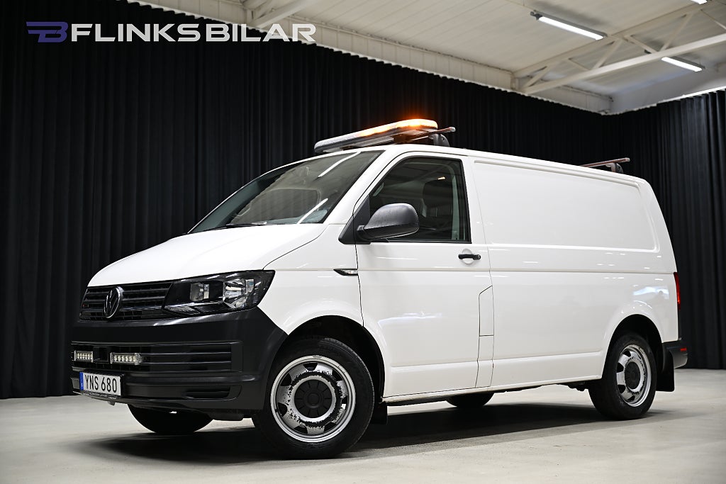 Volkswagen Transporter 4Motion DSG 204HK Drag|Värmare|Backkamera|EnÄgare|Moms