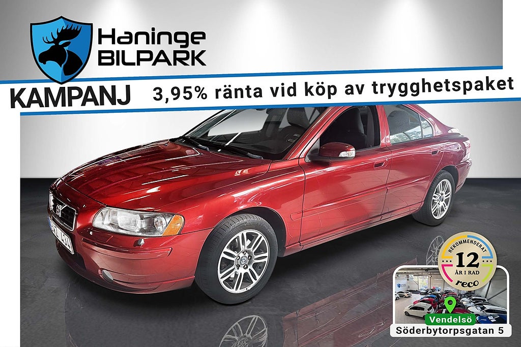 Volvo S60 2.4 Automat Läder Xenon Lågmilare/SUPERDEAL 3,95%