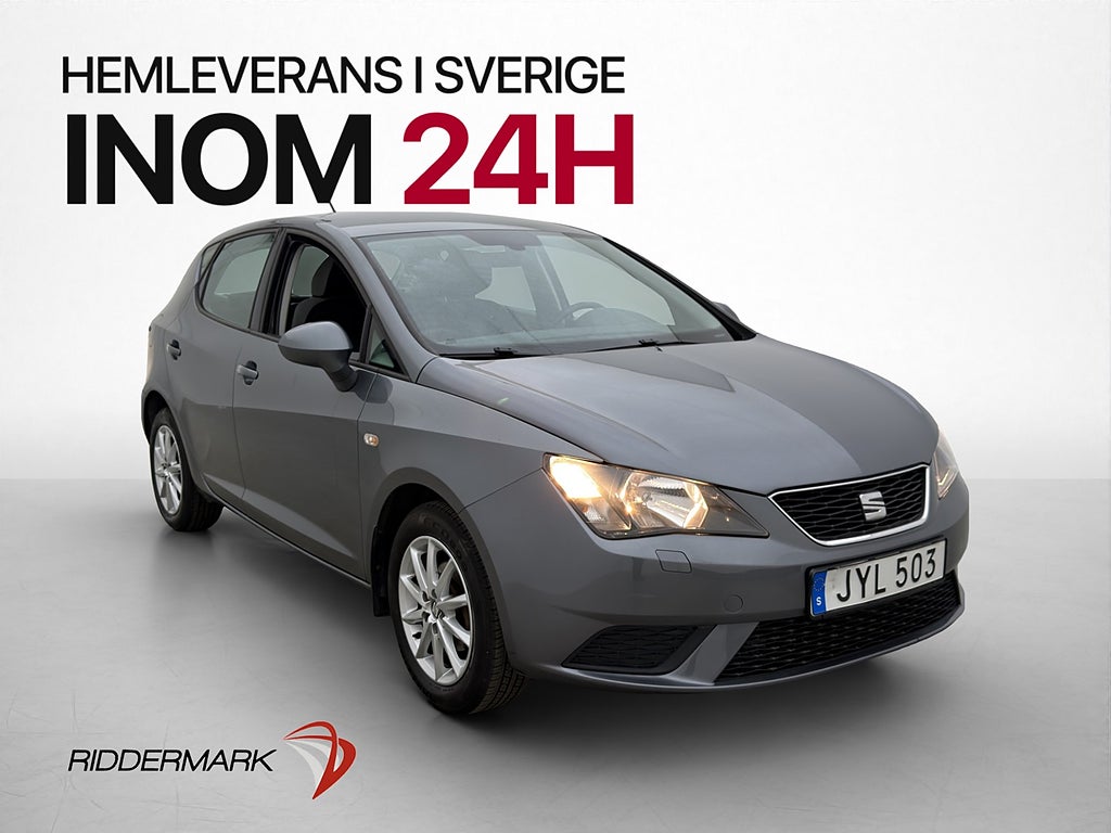 Seat Ibiza 1.0 EcoTSI 95hk Style Drag P-Sensorer Bluetooth