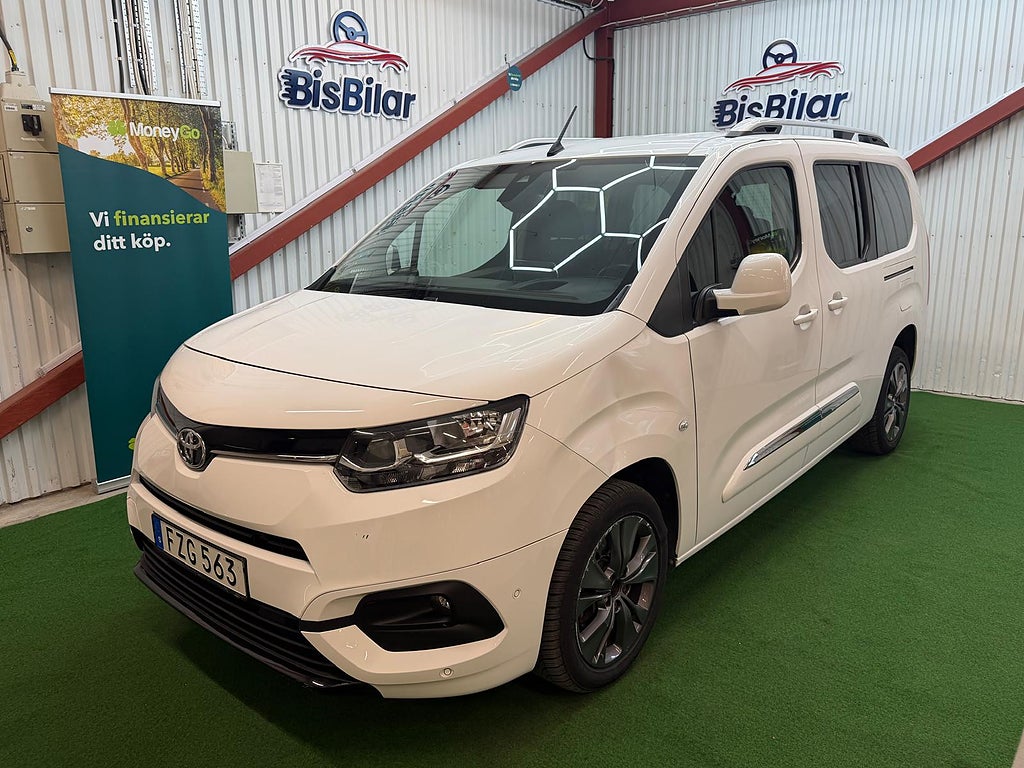 Toyota Proace City Verso 1.2 Turbo Euro 6 Moms - helt ny motor