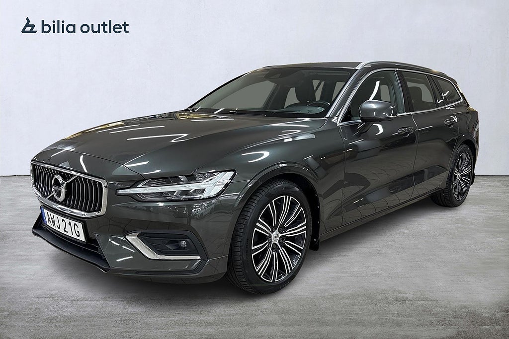 Volvo V60 D4 Inscription 360°Kam HUD VOC Värmare Navi Skinn Drag