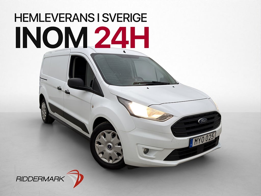 Ford Transit Connect LWB Värmare Dragkrok B-Kamera CARPLAY