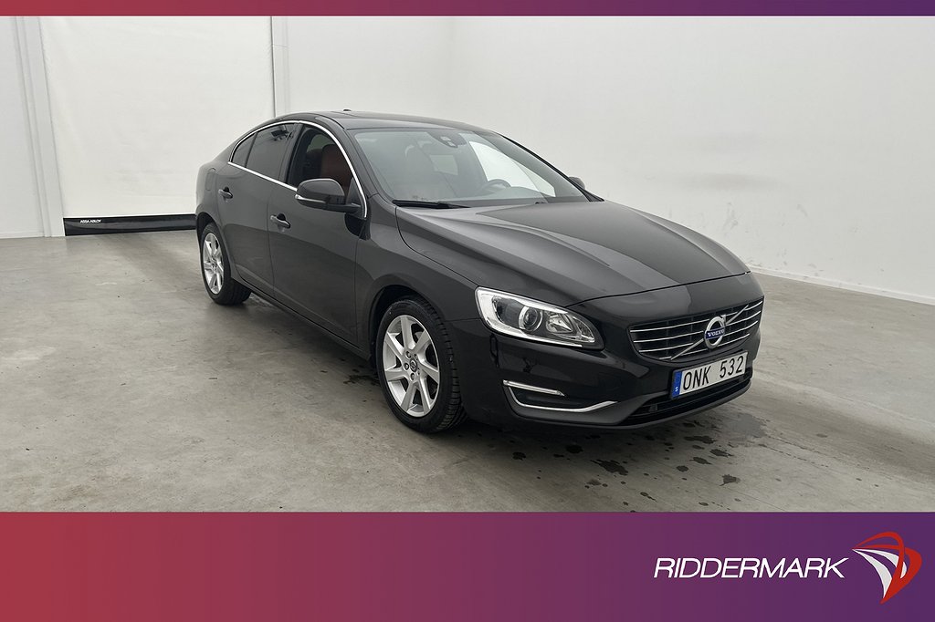 Volvo S60 D5 Summum D-Värmare Taklucka Skinn Navi 1 Brukare