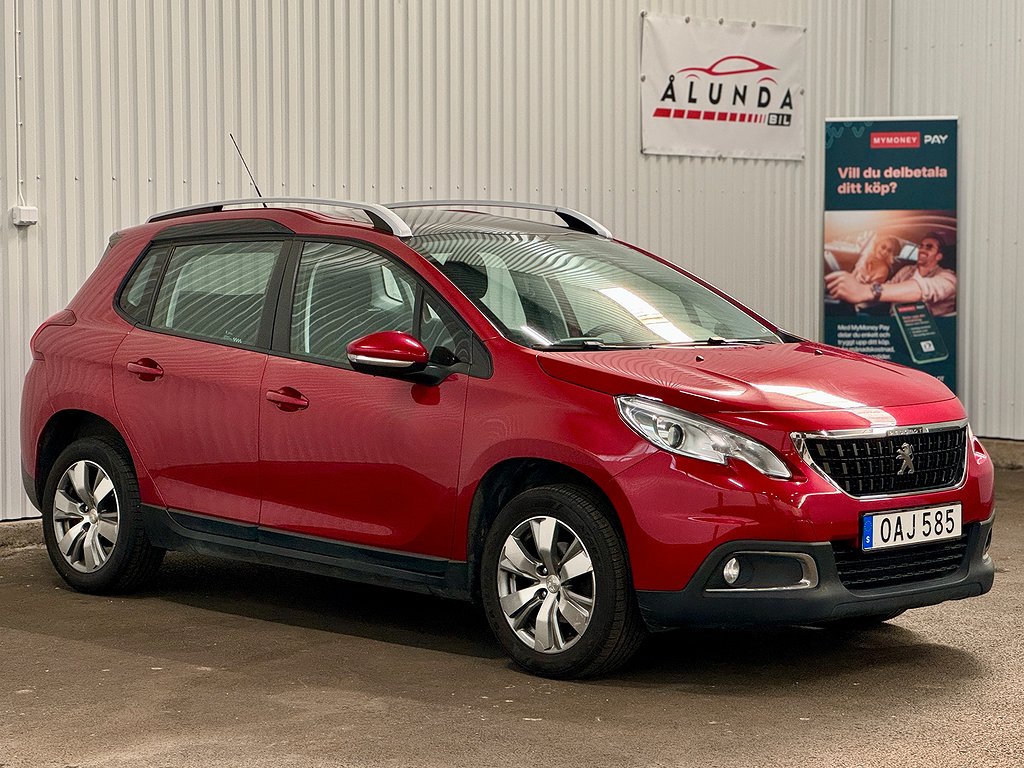 Peugeot 2008 1.2 VTi Euro 6 Panoramaglastak/Välservad/Drag 