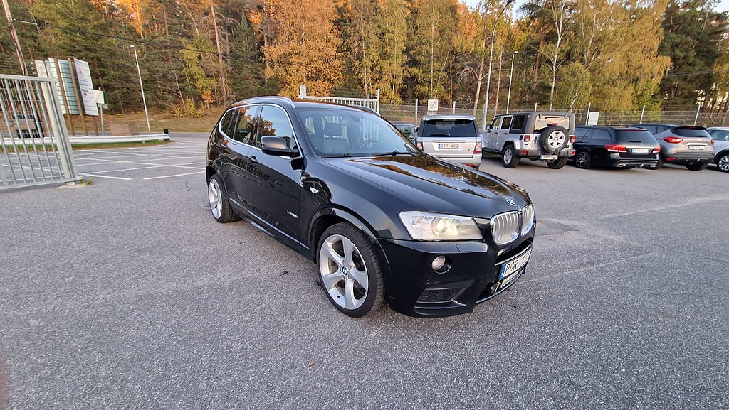 BMW X3 xDrive35i 306hk Automat M-Sport Navi Skinn Välservad 
