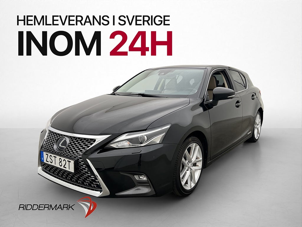 Lexus CT 200h 1.8 CVT 136hk F-Sport Pano Navi Kamera Sensor