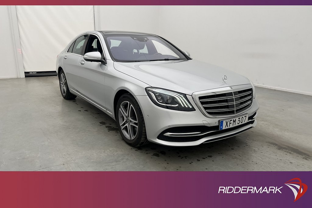 Mercedes-Benz S 450 4M Masssage Pano Burm P-Värm Sv.Såld