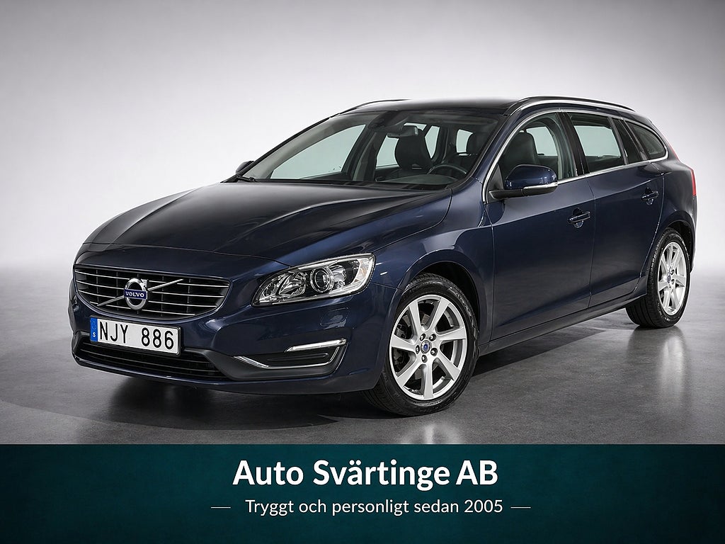 Volvo V60 D4 163hk Summum paket (5-cylindrig, S&V-däck)