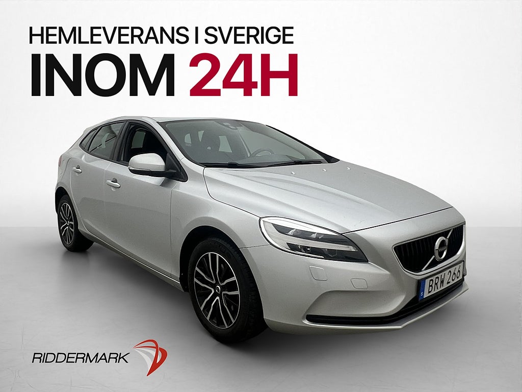 Volvo V40 T3 152hk Momentum Värmare VOC Nyservad Isofix