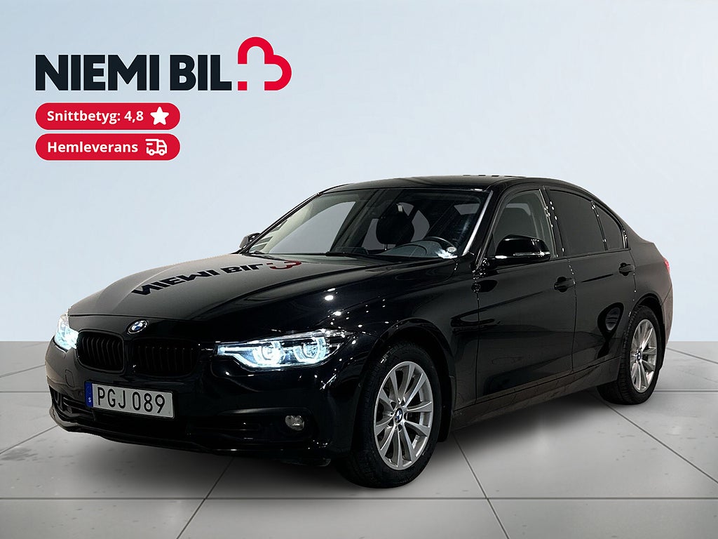 BMW 330i xDrive Sedan Rattvärme Kamkedja Kamera Psens S/V-hjul