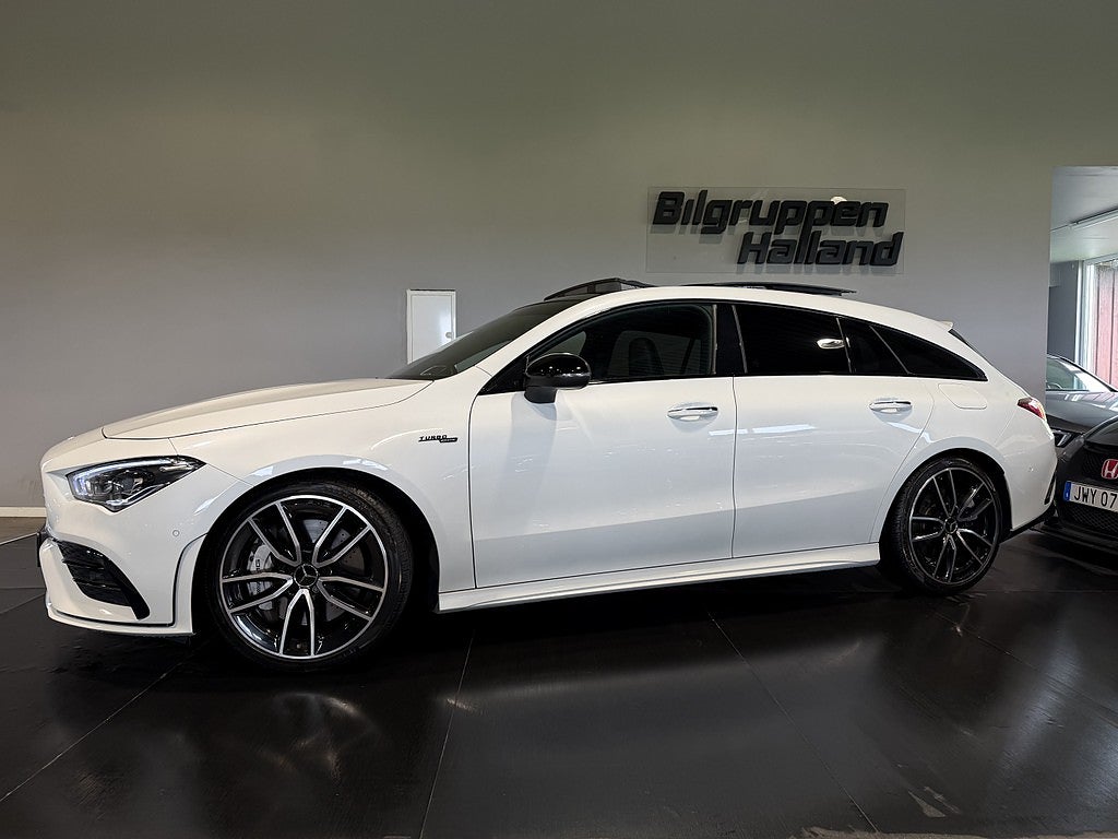 Mercedes-Benz AMG CLA 35 4M SB AMG Pano Burmester Blis Navi B-kam Drag