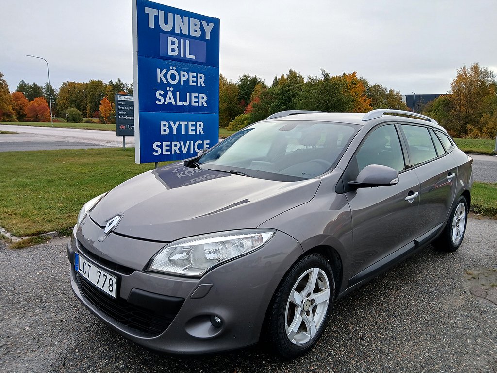 Renault Mégane Grandtour 1.5 dCi/Nykamrem/Nyservad Dragkrok 