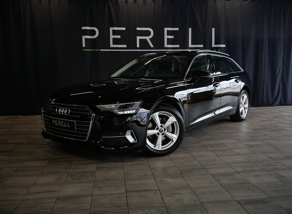 Audi A6 Avant 40 TDI Quattro /Sportpkt/Läder/Värmare/Drag 