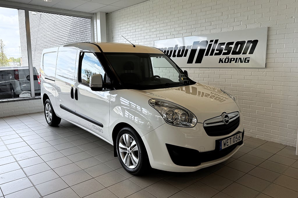 Opel Combo L2 1.6 CDTI 105hk Drag AC V-hjul 1 Ägare Fint skick