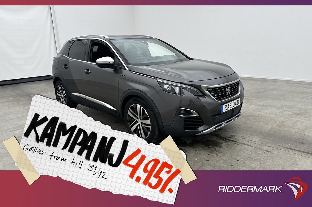 Peugeot 3008 2.0 GT 180hk Ultimate Business Foca 4,95% Ränta