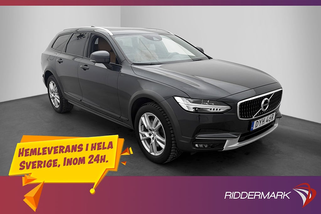 Volvo V90 Cross Country D4 190hk AWD Skinn Värmare Drag