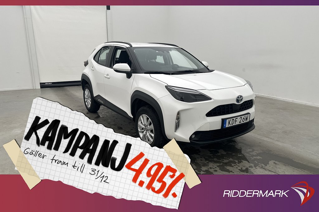 Toyota Yaris Cross Hybrid 116hk Active Kame 4,95% Ränta