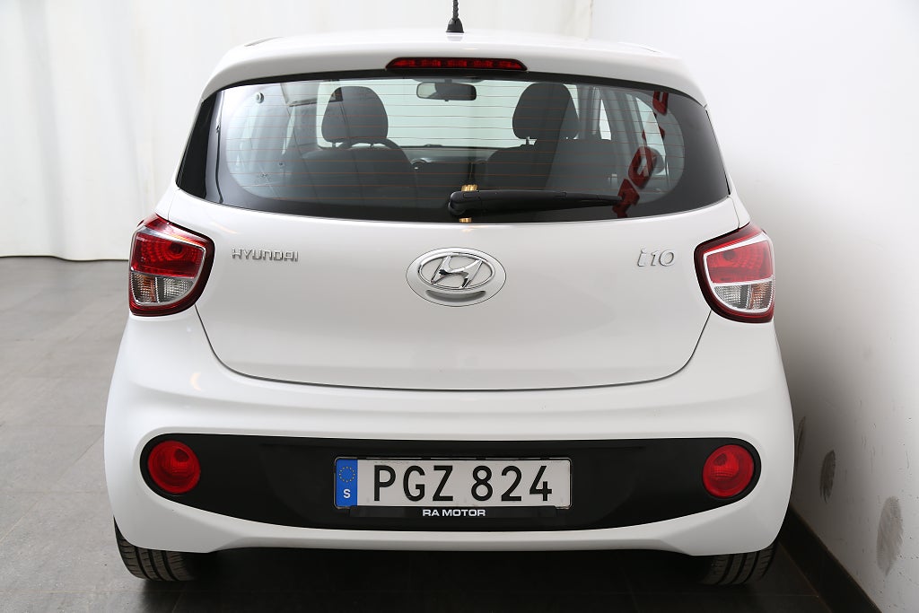 Hyundai i10 1,0 blue 67hk Edition 5D Motorvärmare 2017