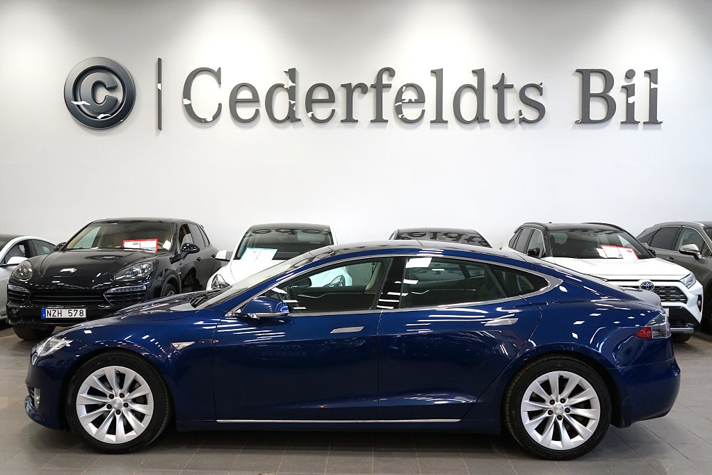 Tesla Model S 75D AWD *Fri Supercharging* Panorama Nybes SoV-hjul