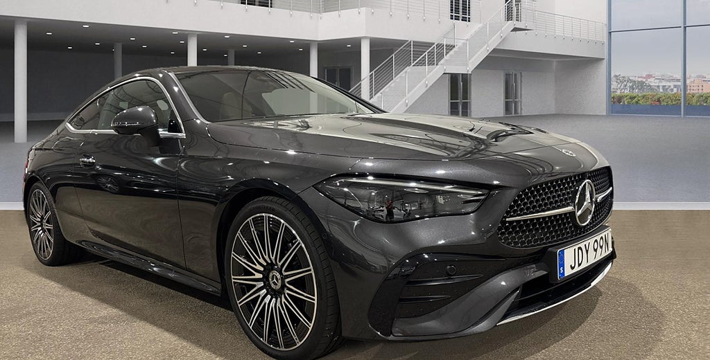 Mercedes-Benz CLE 300 4MATIC Coupé AMG Värmare Drag Glastak - bild 13