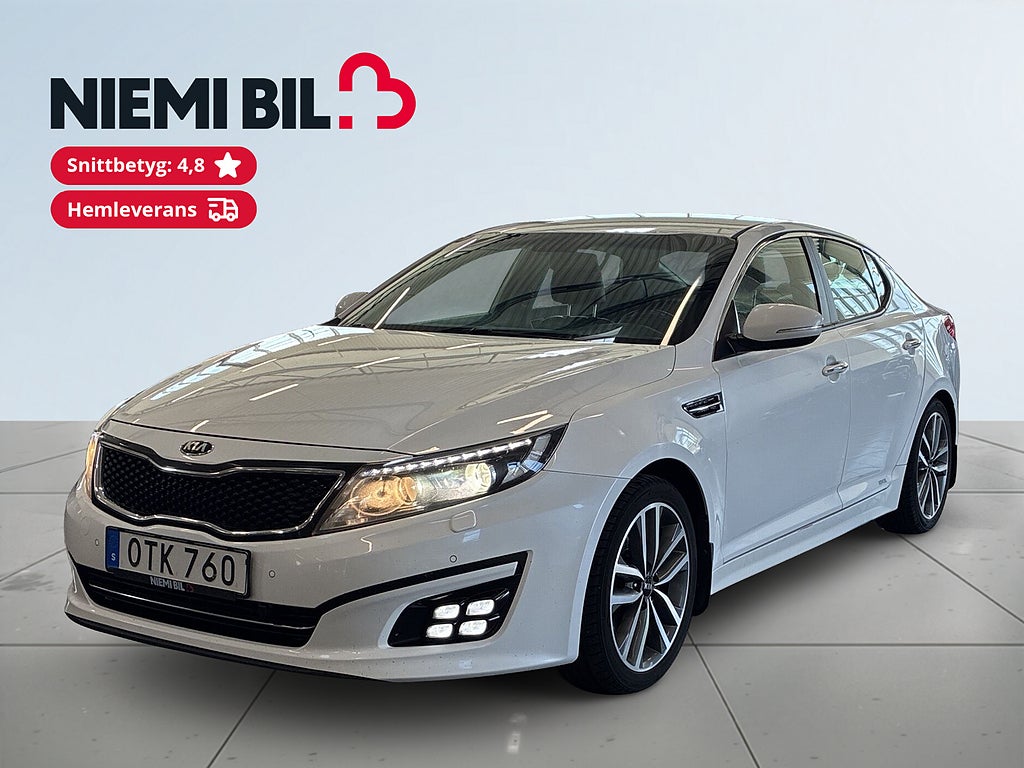 Kia Optima 1.7 CRDi Business S&V-Hjul/Mvärm/Drag/Kamera/Helskinn