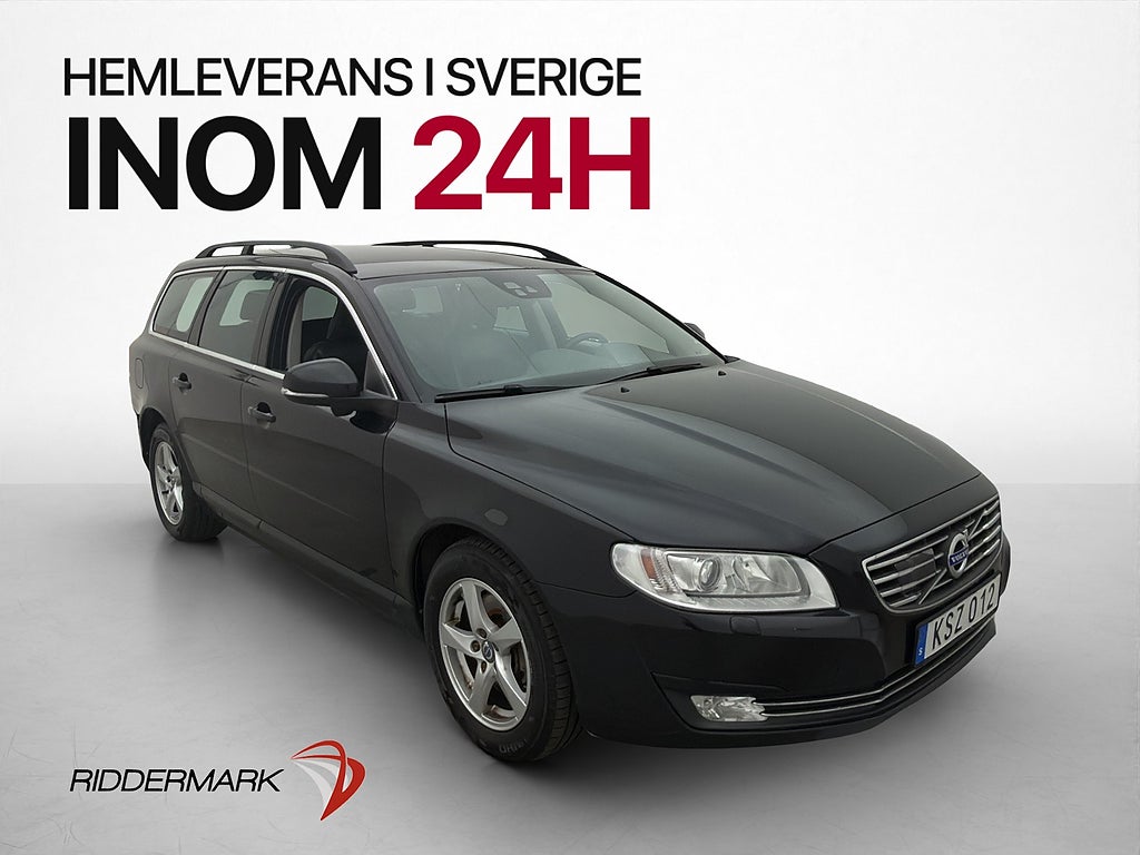 Volvo V70 D4 181hk AWD Momentum Värmare VOC Adaptiv Drag