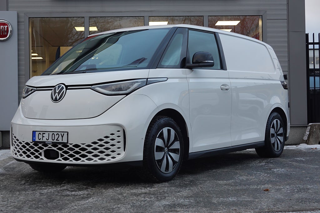 Volkswagen ID. Buzz Cargo 204HK 82kWh | INREDNING | VÄRMARE|