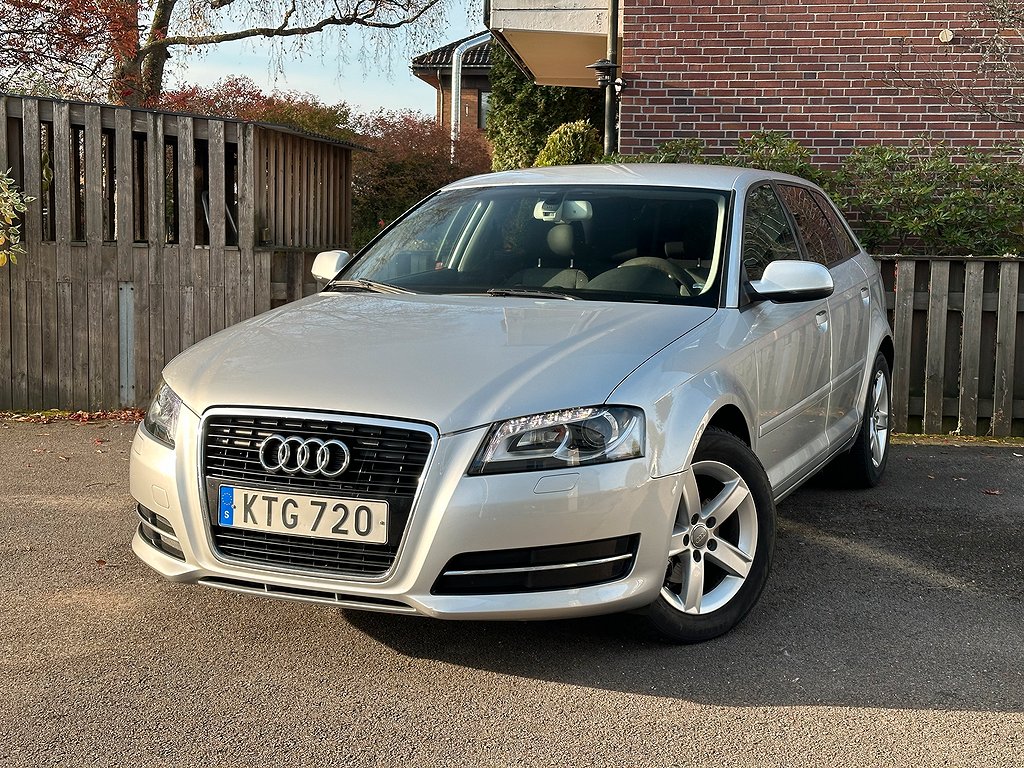 Audi A3 Sportback 2.0 TDI / Nybes / Nykamrem / Euro 5