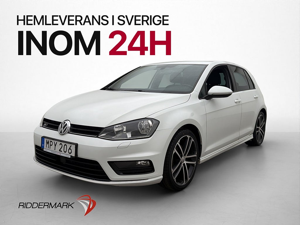 Volkswagen Golf 1.4 TSI 140hk R-Line Dynaudio Kamera Drag