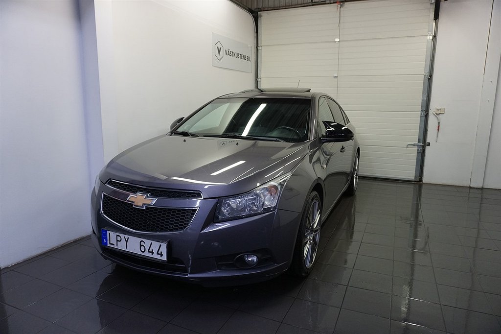 Chevrolet Cruze 1.8 Manuell, Sport Edition, Taklucka, Navi 141hk