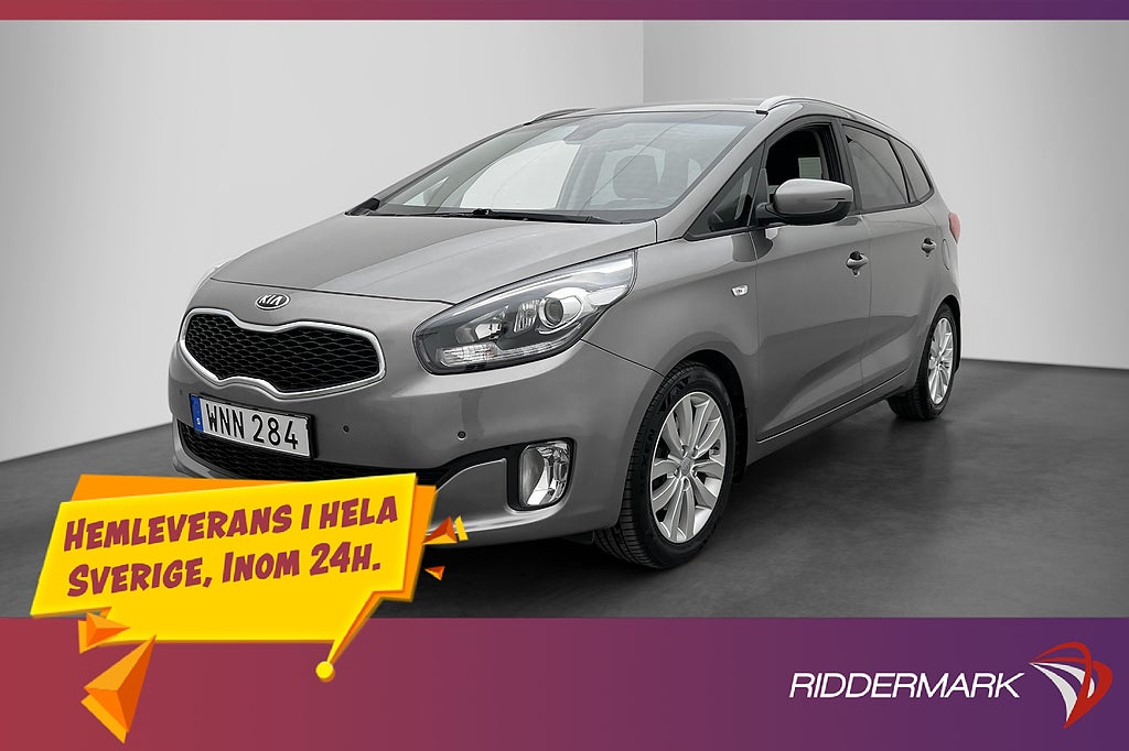 Kia Carens 1.7 CRDi 141hk 7-Sits Värmare Rattvärme Dragkrok