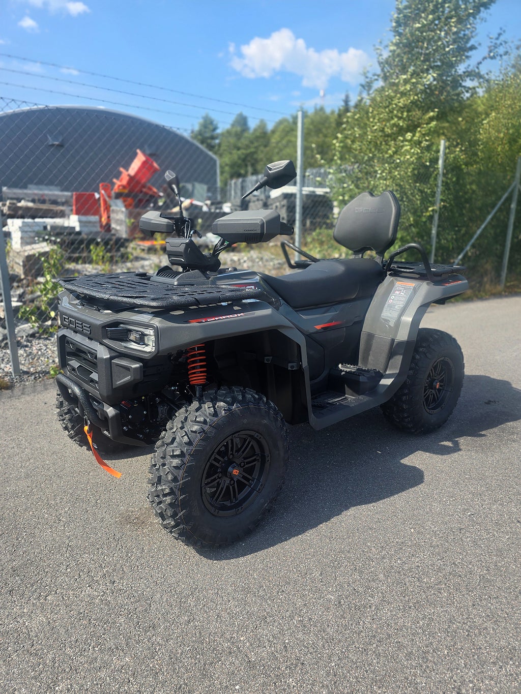 CFMOTO Goes Terrox 550 lång SERVO 4X4  VINCH