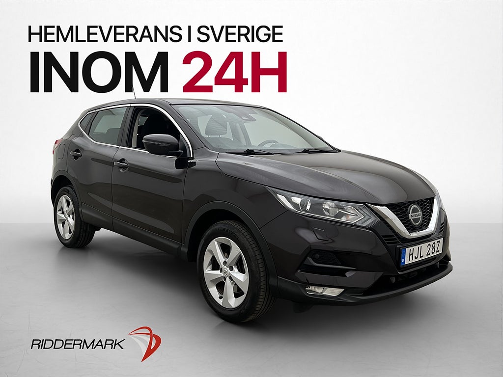 Nissan Qashqai 1.3 DIG-T 140hk Acenta Kamera Carplay Blueto.