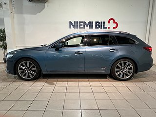 Mazda 6 Wagon 2.2 Optimum Drag HuD Mvärm BOSE 360° S/V-hjul